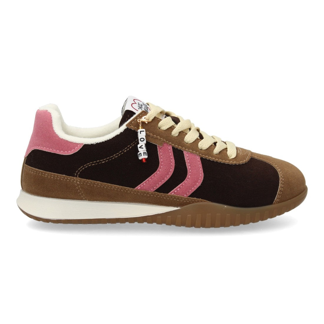 NORA – ZAPATILLAS RETRO MARRÓN