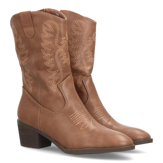 BEATRIZ – BOTAS COWBOY CAQUI