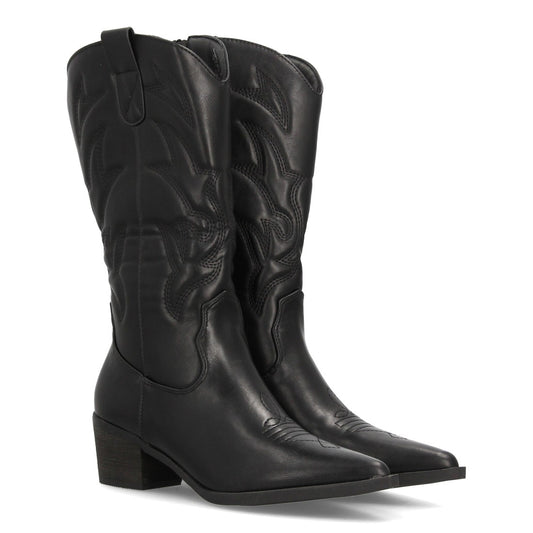 NURIA – BOTAS COWBOY NEGRAS