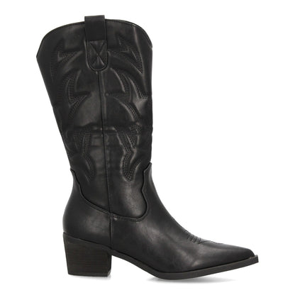 NURIA – BOTAS COWBOY NEGRAS