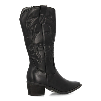 NURIA – BOTAS COWBOY NEGRAS