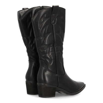 NURIA – BOTAS COWBOY NEGRAS