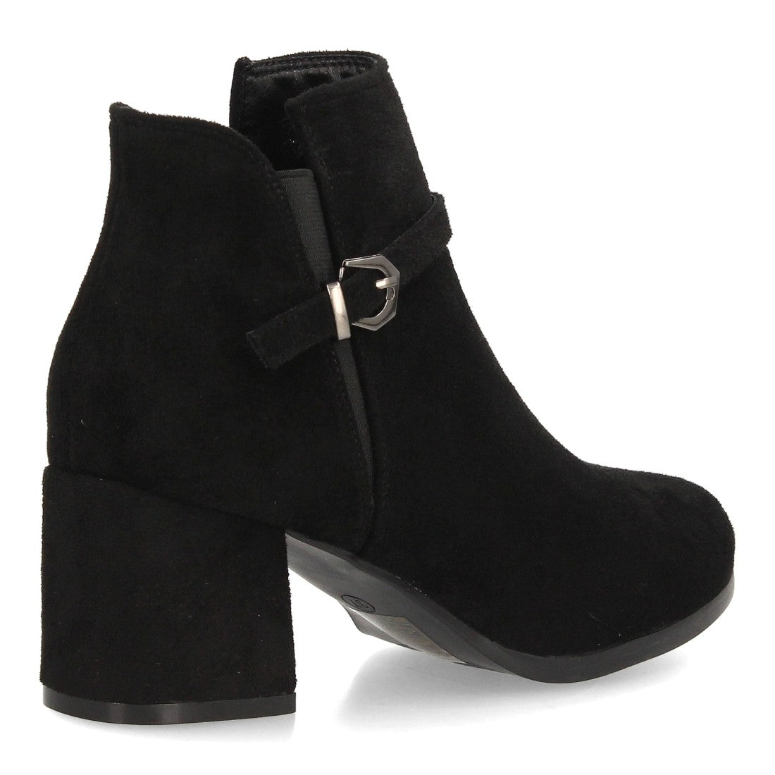 ROCÍO – BOTINES EFECTO ANTE COLOR NEGRO