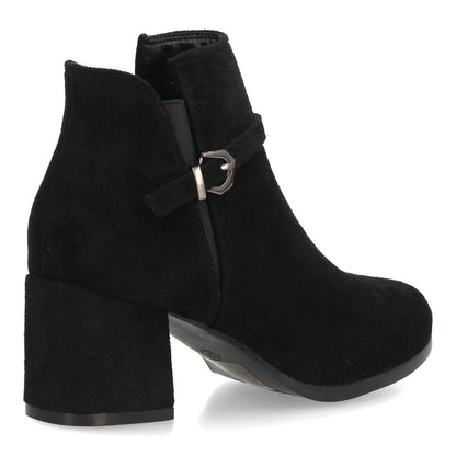 ROCÍO – BOTINES EFECTO ANTE COLOR NEGRO