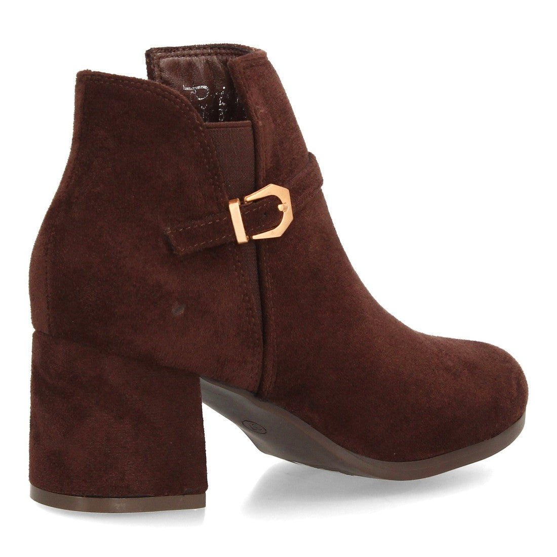 ROCÍO – BOTINES EFECTO ANTE COLOR MARRÓN