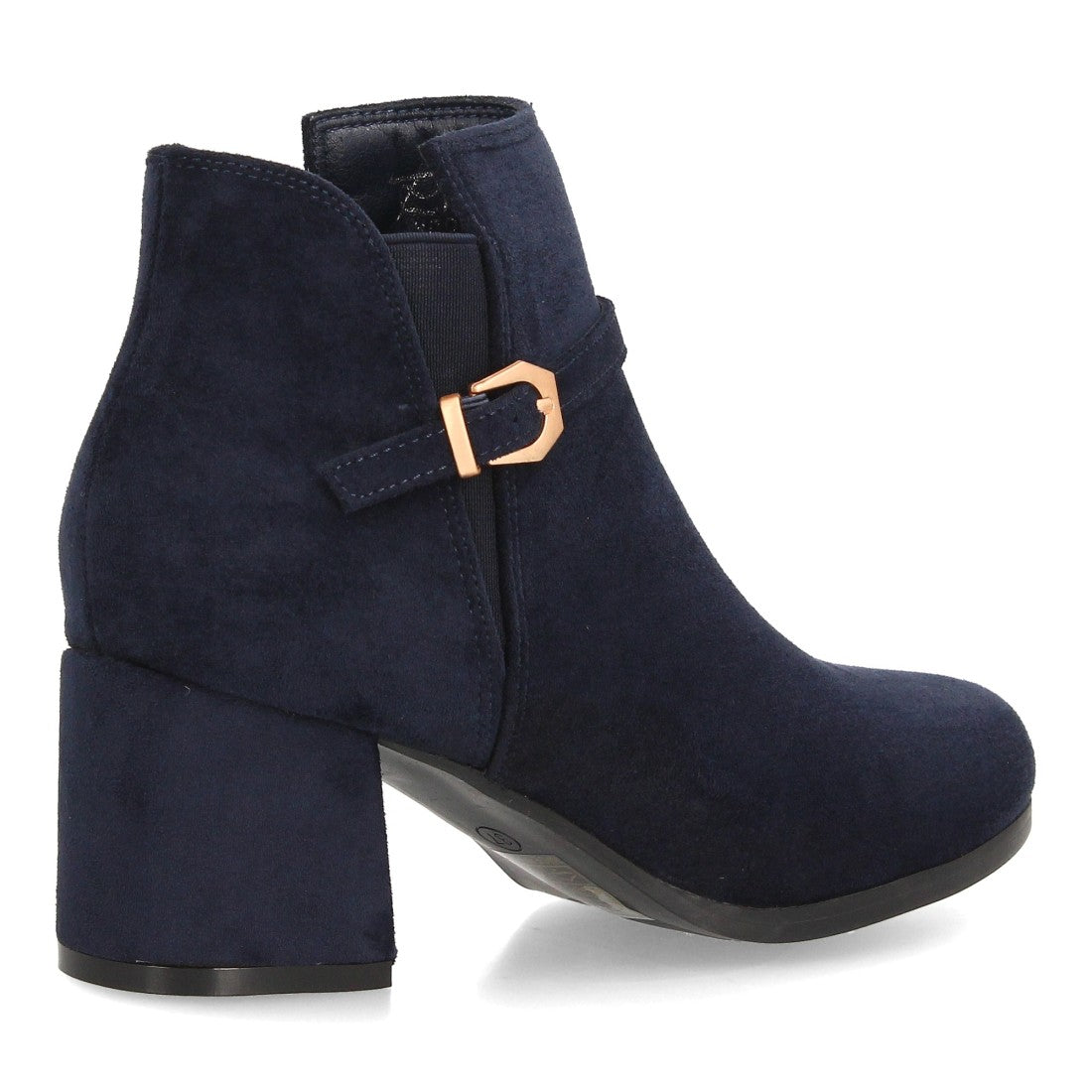ROCÍO – BOTINES EFECTO ANTE COLOR AZUL MARINO