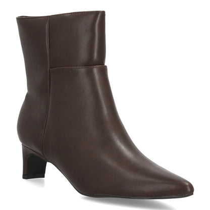 VERÓNICA – BOTINES EFECTO PIEL COLOR MARRÓN