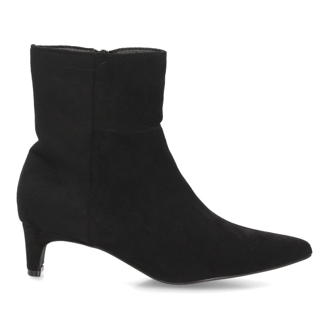MÓNICA – BOTINES EFECTO ANTE COLOR NEGRO
