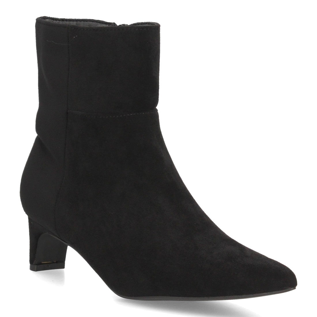 MÓNICA – BOTINES EFECTO ANTE COLOR NEGRO