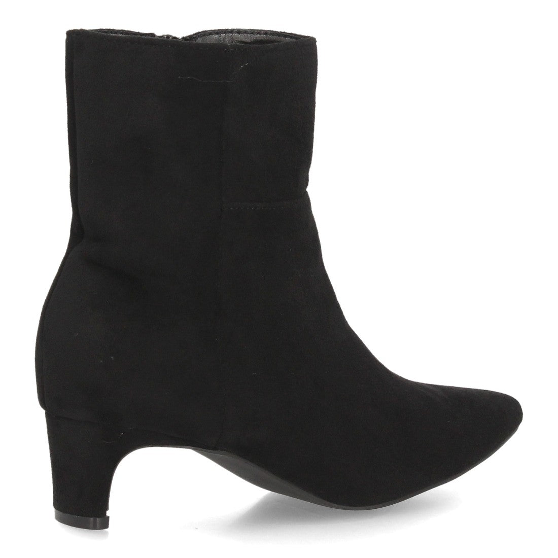 MÓNICA – BOTINES EFECTO ANTE COLOR NEGRO