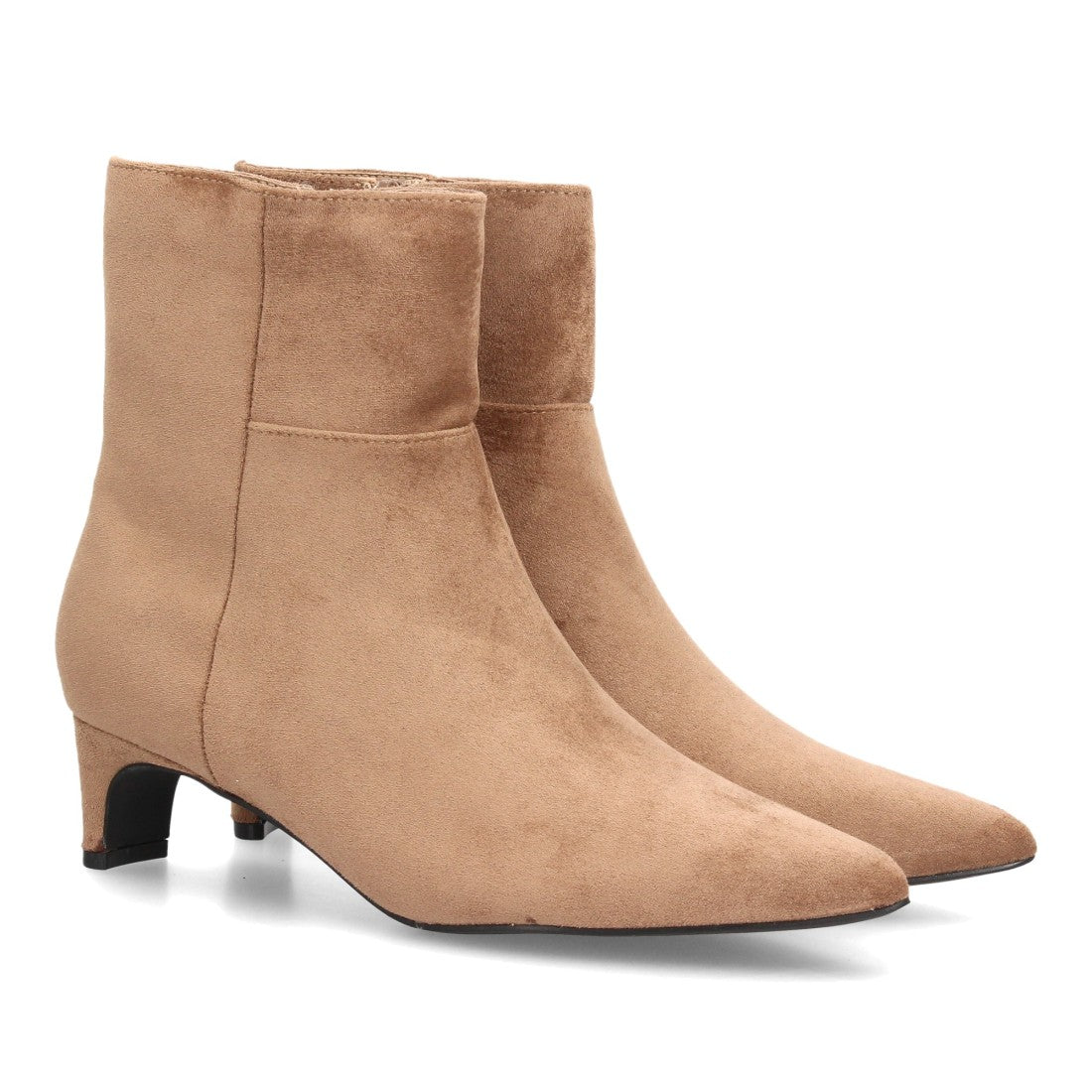 MÓNICA – BOTINES EFECTO ANTE COLOR KAKI