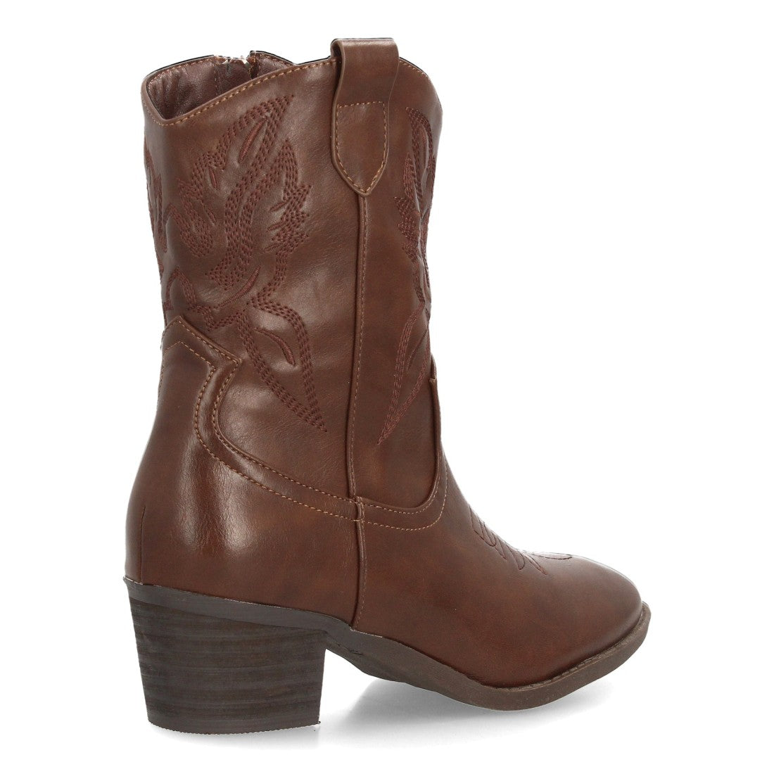 PILAR – BOTINES COWBOY MARRÓN