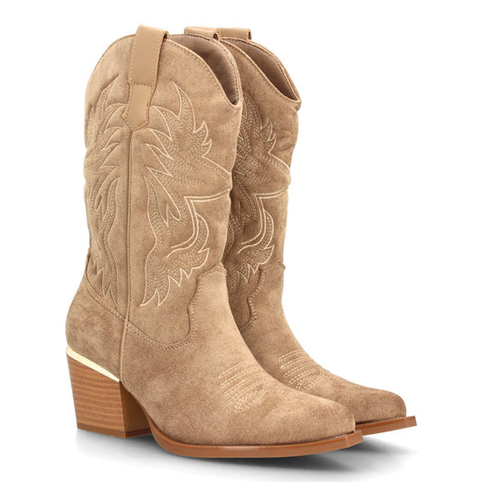 CARMEN – BOTAS COWBOY KAKI