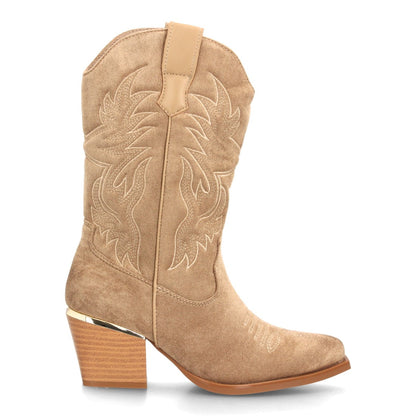 CARMEN – BOTAS COWBOY KAKI