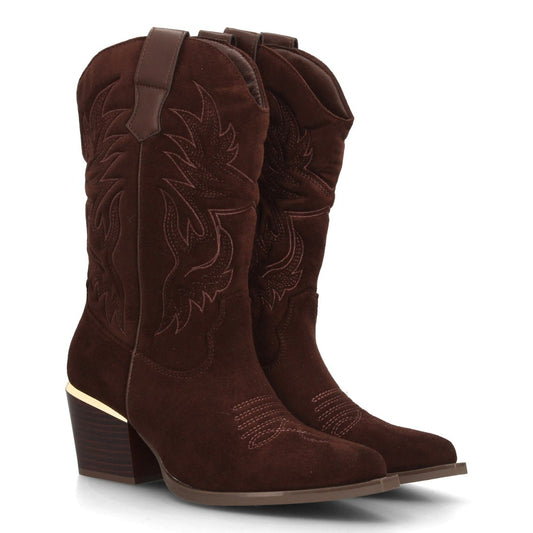 CARMEN – BOTAS COWBOY MARRÓN