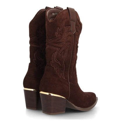 CARMEN – BOTAS COWBOY MARRÓN