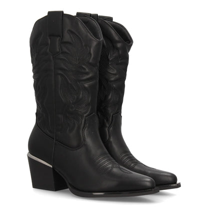 CARMEN – BOTAS COWBOY NEGRAS