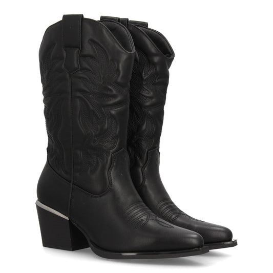 CARMEN – BOTAS COWBOY NEGRAS