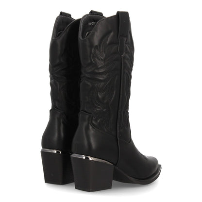 CARMEN – BOTAS COWBOY NEGRAS