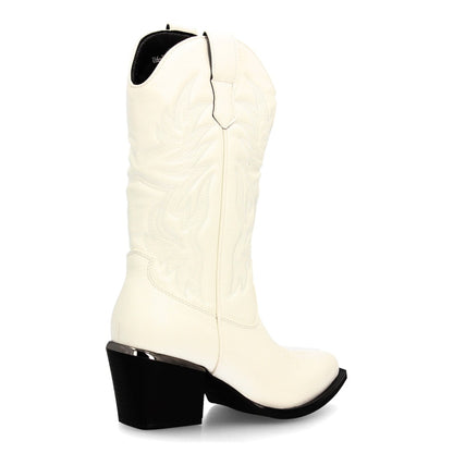 CARMEN – BOTAS COWBOY BLANCAS