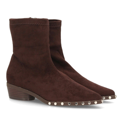 NATALIA – BOTINES EFECTO ANTE COLOR CAFÉ