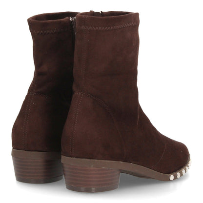 NATALIA – BOTINES EFECTO ANTE COLOR CAFÉ