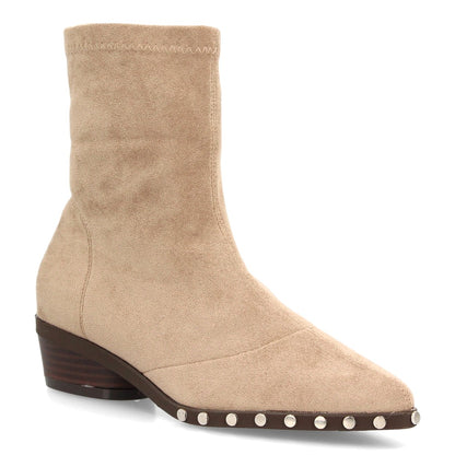 NATALIA – BOTINES EFECTO ANTE COLOR BEIG