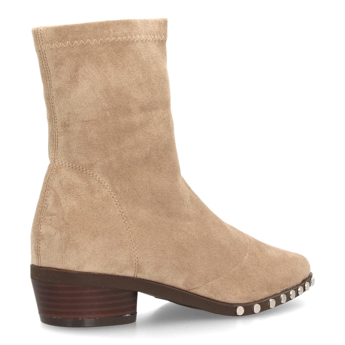 NATALIA – BOTINES EFECTO ANTE COLOR BEIG