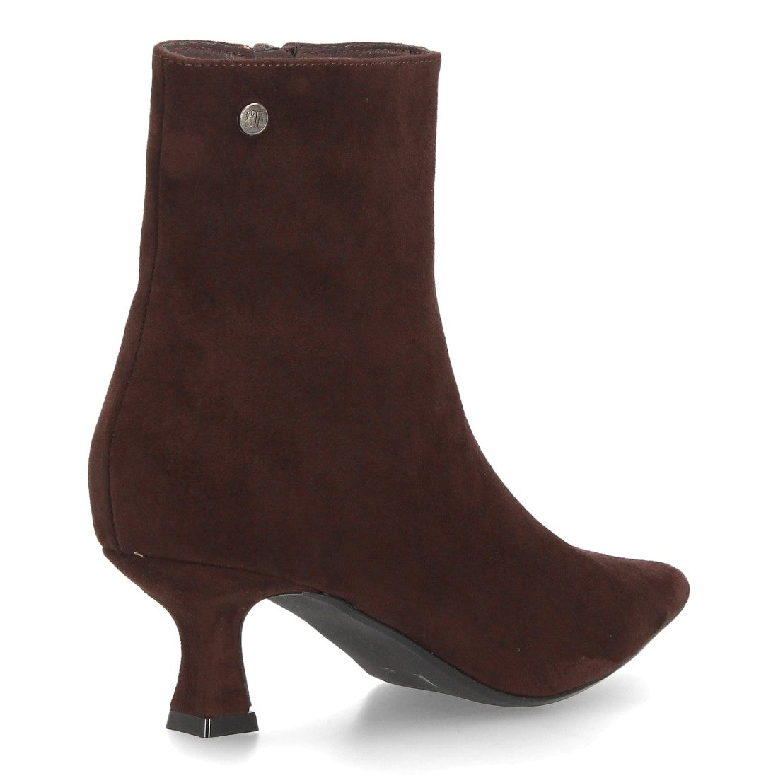 CLAUDIA – BOTINES EFECTO ANTE COLOR CAFÉ