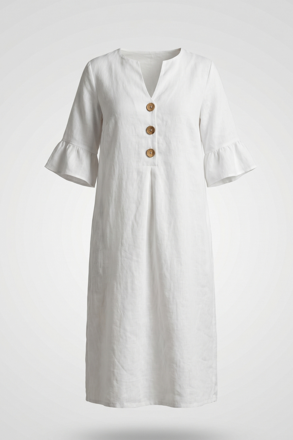 LUCÍA - VESTIDO DE ALGODÓN CON DETALLES