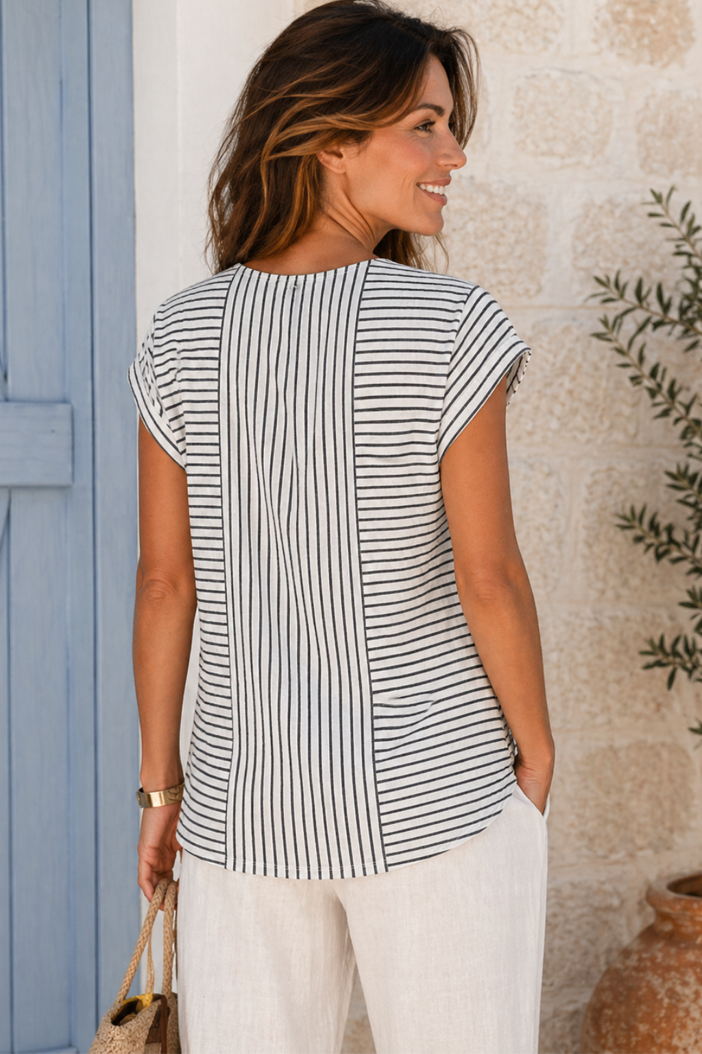 NORA - BLUSA MARINERA RAYAS