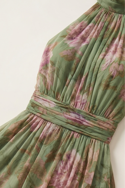 CAMILA - VESTIDO MAXI FLUIDO FLORAL