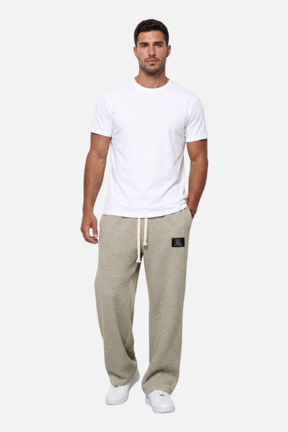 GERALD  - PANTALÓN CÓMODO CON CINTURA AJUSTABLE