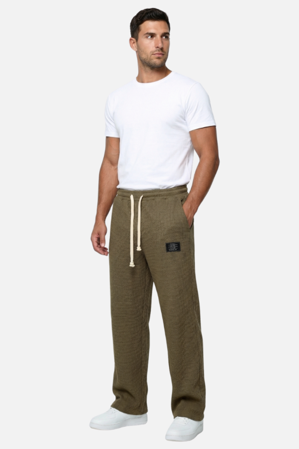 GERALD  - PANTALÓN CÓMODO CON CINTURA AJUSTABLE