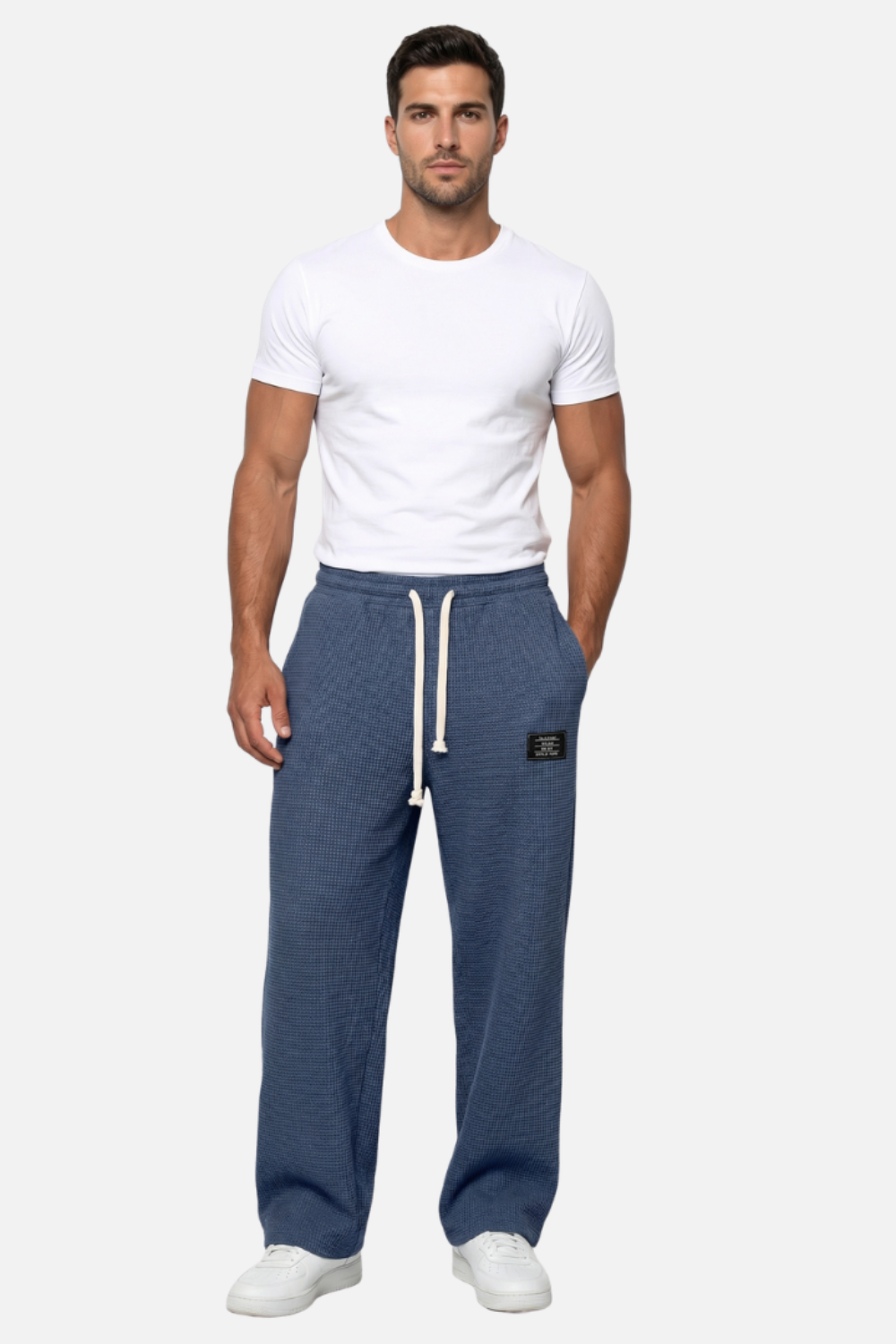 GERALD  - PANTALÓN CÓMODO CON CINTURA AJUSTABLE