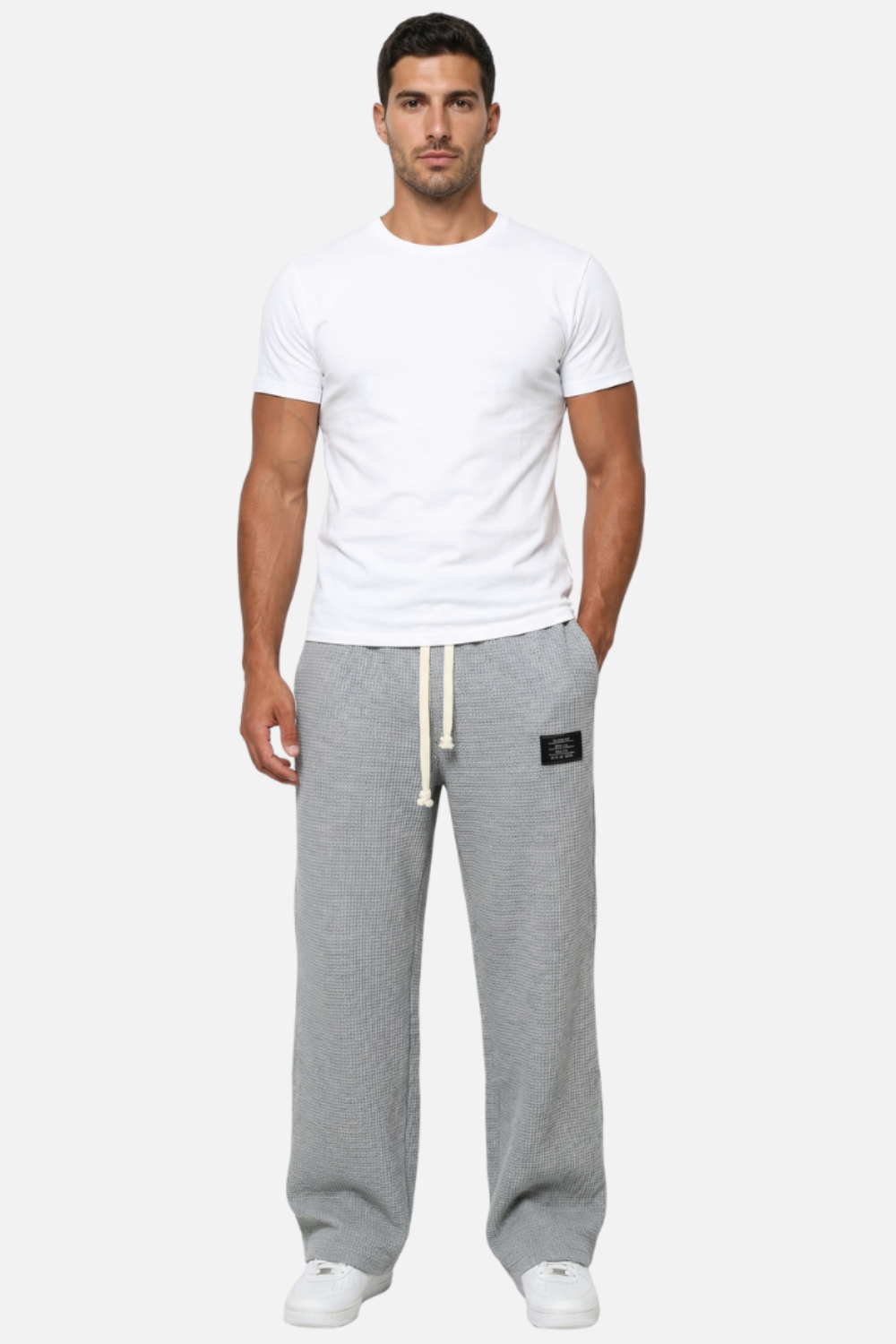 GERALD  - PANTALÓN CÓMODO CON CINTURA AJUSTABLE