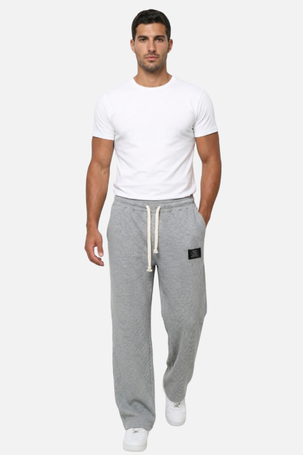 GERALD  - PANTALÓN CÓMODO CON CINTURA AJUSTABLE